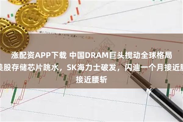 涨配资APP下载 中国DRAM巨头搅动全球格局，美股存储芯片跳水，SK海力士破发，闪迪一个月接近腰斩